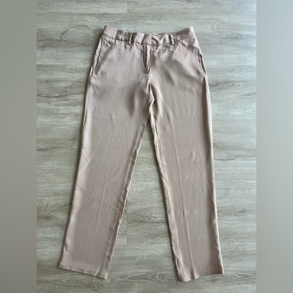 YIGAL AZROUEL Straight Leg Tan Dress Pants SZ 4 - Picture 1 of 9